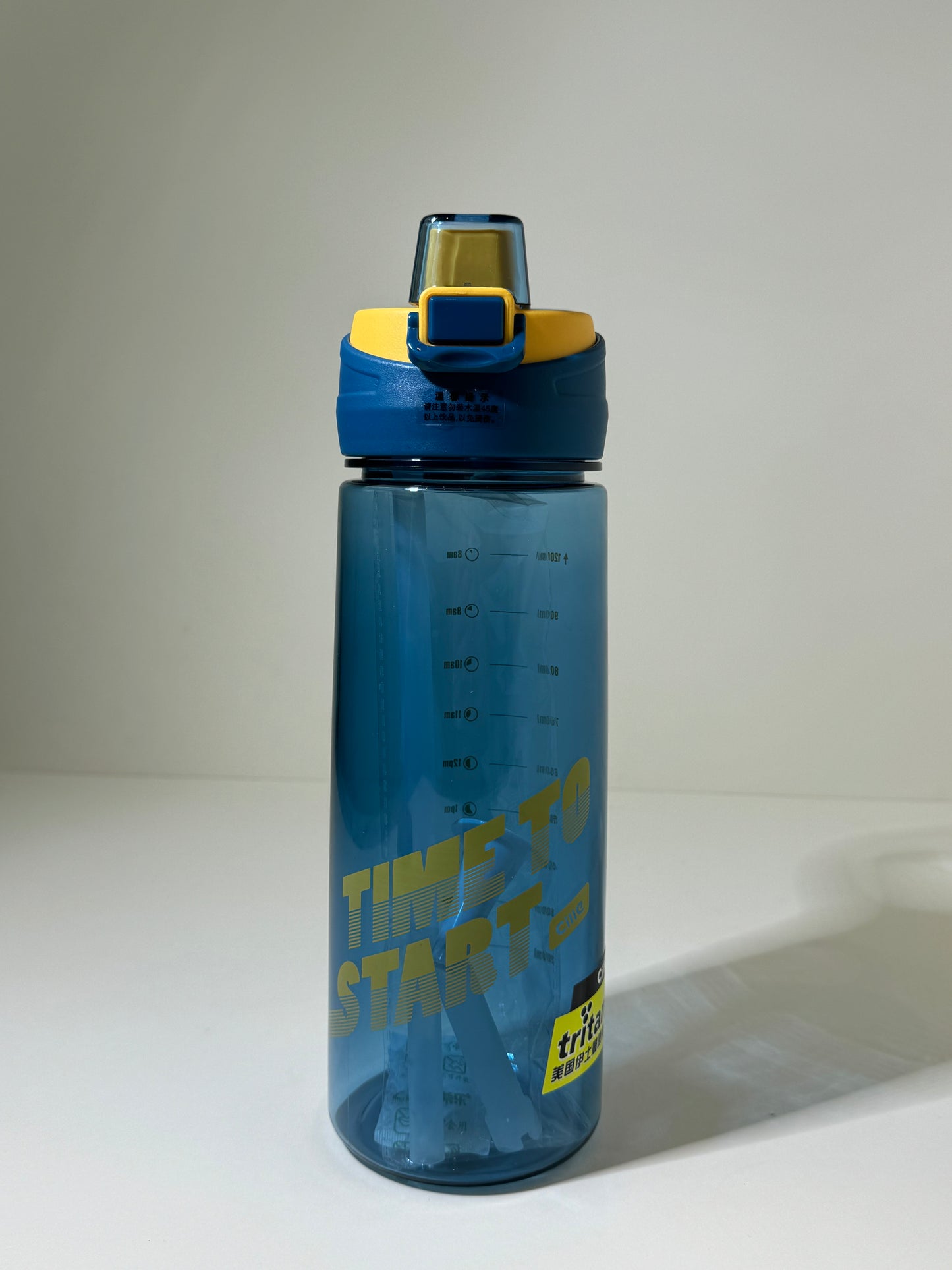 BPA Free Sports Leakproof Water Bottle 1700 ML with Motivational Quote