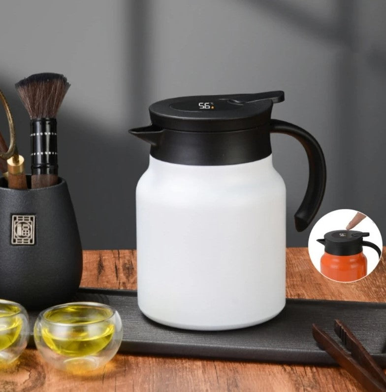 vacuum flask, vacuum bottle wireless charger, vacuum bottle test, vacuum bottle sealer machine, Thermal Coffee Carafe, Teapot, Stainless Steel teapot, stainless steel mugs, stainless steel insulated kettle,  stainless steel, smart stainless steel items